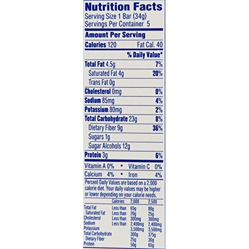 Atkins Endulge Chocolate Caramel Mousse Treat Bar, 1.2 Oz., 5 Co