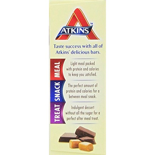 Atkins Endulge Chocolate Caramel Mousse Treat Bar, 1.2 Oz., 5 Co