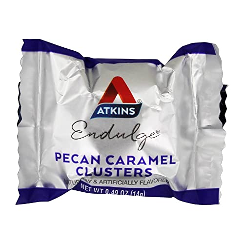 Atkins Endulge Pecan Caramel Clusters, 0.49 Ounce Pack Of 10
