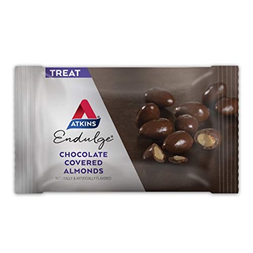 Atkins Endulge Treat Chocolate Covered Almonds. Rich &Amp; Crunchy.
