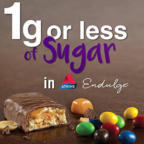 Atkins Endulge Treat, Nutty Fudge Brownie Bar, Keto Friendly, 5