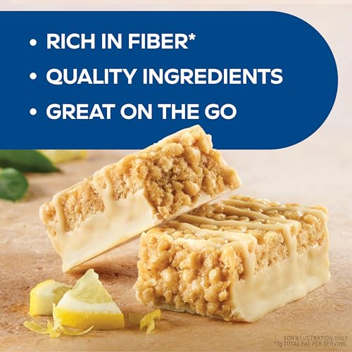 Atkins Lemon Flavored Snack Bar, High Protein Bar, Low Sugar and...