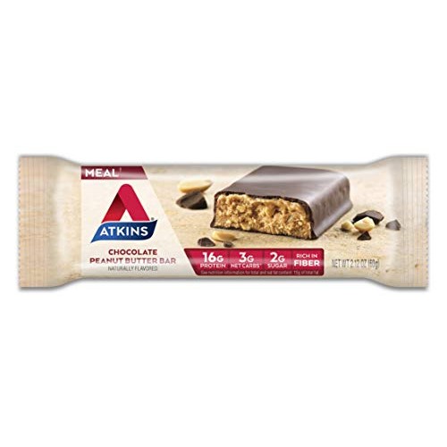 Atkins Advantage Bars, Chocolate Peanut Butter, 5 Count