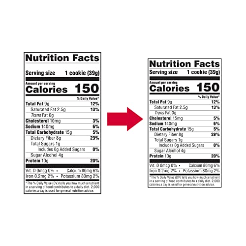 Atkins Protein Cookie Peanut Butter, 4 Count