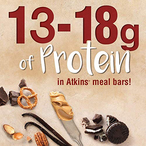 Atkins Protein Meal Bar, Chocolate Peanut Butter Pretzel, 5 Count