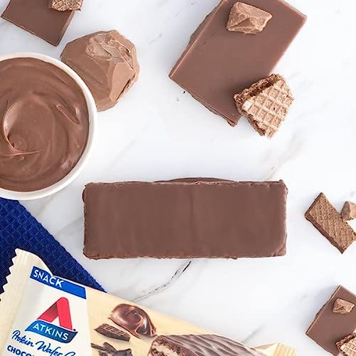 Atkins Protein Wafer Crisps Bundle, Peanut Butter & Chocolate Cr...