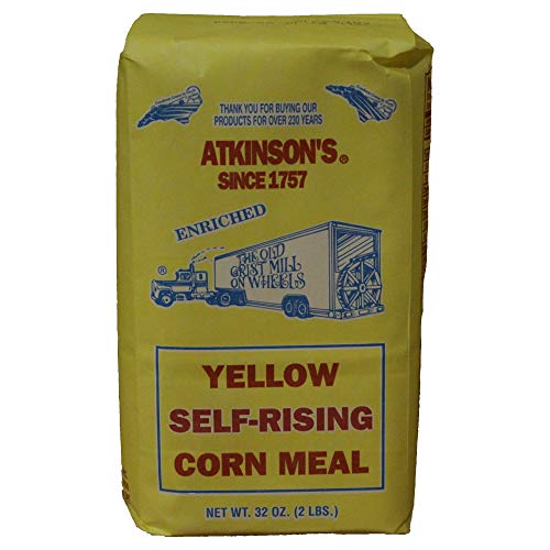 Atkinsons Yellow Self-Rising Corn Meal, 2 Lbs.