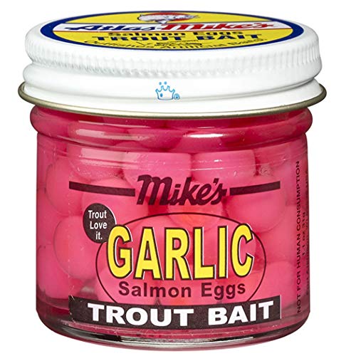 Atlas Mikes Garlic Salmon Egg Trout Fishing Bait, Pink