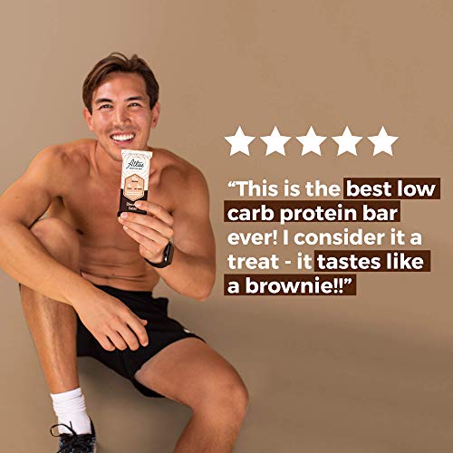 Atlas Protein Bar, Meal Replacement, Keto-Friendly Snack, Grass-