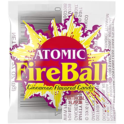 Atomic Fireballs Candy 4.05 Pound Bulk Tub