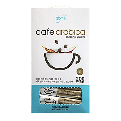 Atomy 200 Sticks Cafe Arabica Instant Coffee Mix Arabica Coffee
