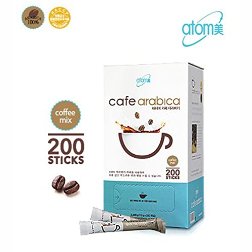 Atomy 200 Sticks Cafe Arabica Instant Coffee Mix Arabica Coffee