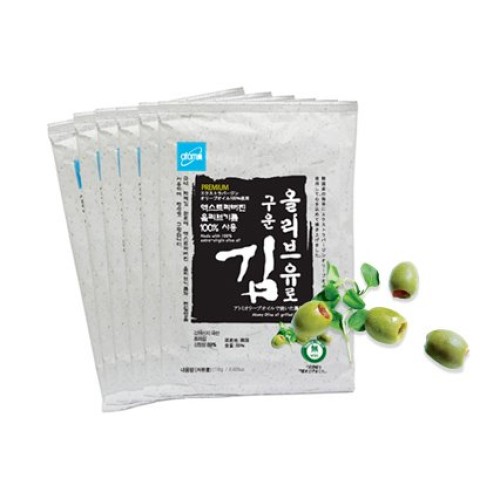 Atomy Korean Seaweed Snack Kim Nori, Roasted &Amp; Sea Salted, 18G