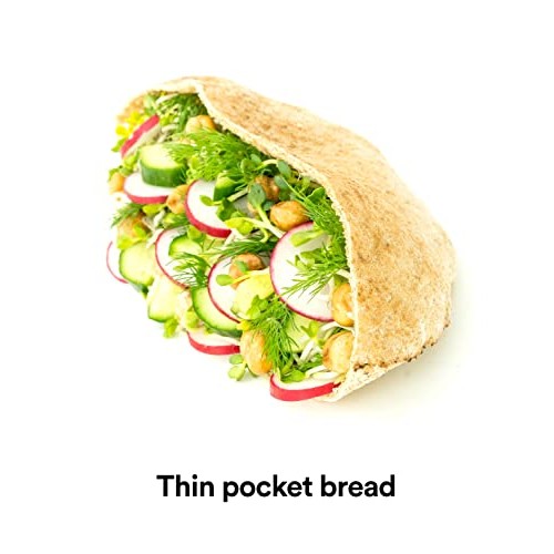 Atorias Family Bakery Pita with Whole Grain Flatbread 8-Packs o...