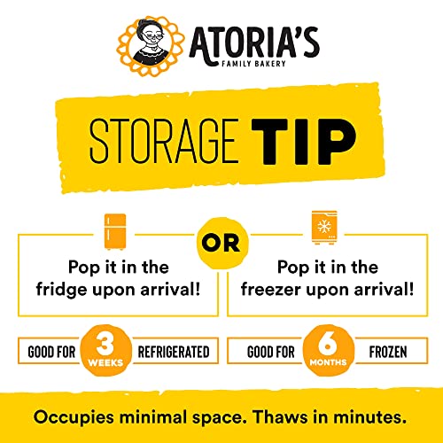 Atorias Family Bakery Pita with Whole Grain Flatbread 8-Packs o...