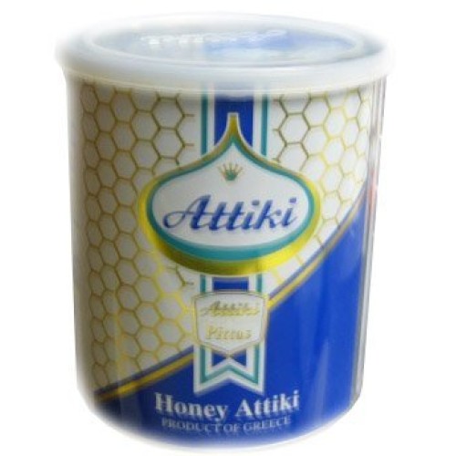 Attiki, Greek Honey 1000G 2.2Lb Can 2 Pack