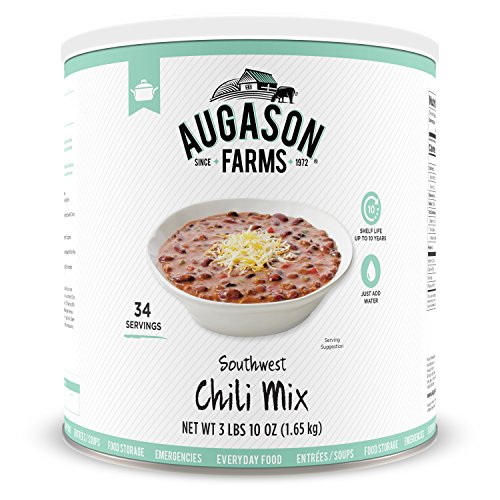 Augason Farms Southwest Chili Mix Net Wt. 3 Lbs 10 Oz 1.65 Kg