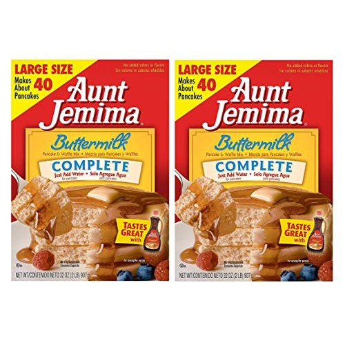 Aunt Jemima Pancake Mix, Buttermilk Complete, 2 Lb - Pack Of 2