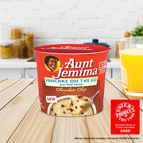 Aunt Jemima Chocolate Chip Pancake Cup, 12 Count