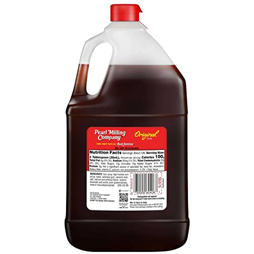 Aunt Jemima Original Pancake Syrup 1 Gallon Aunt Jemima Original Pancake Syrup 1 Gallon
