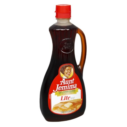 Aunt Jemima Syrup, Lite, 24 Ounce Pack Of 12