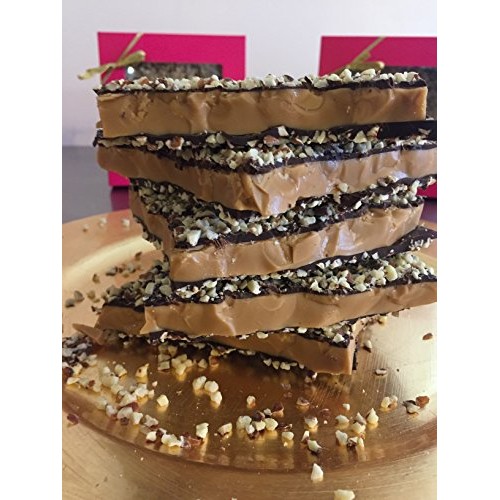 Aunt Maes Sweet Tooth English Toffee 8 Oz Box Dark Chocolate W