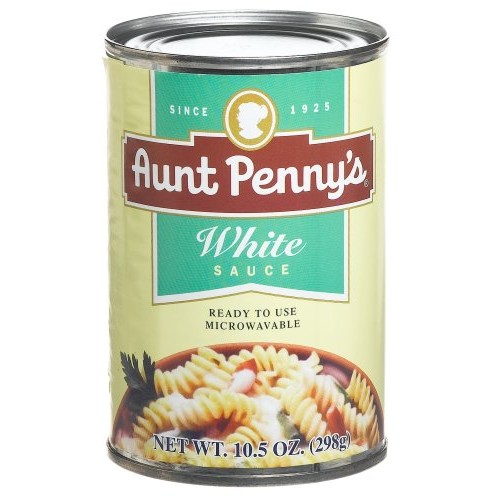 Aunt Pennys White Sauce, 10.5-Ounce Cans Pack Of 6 Aunt Pennys White Sauce, 10.5-Ounce Cans Pack Of 6
