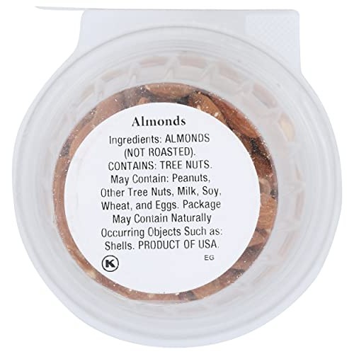 Aurora Products Raw Almonds Car Cup, 6.5 OZ