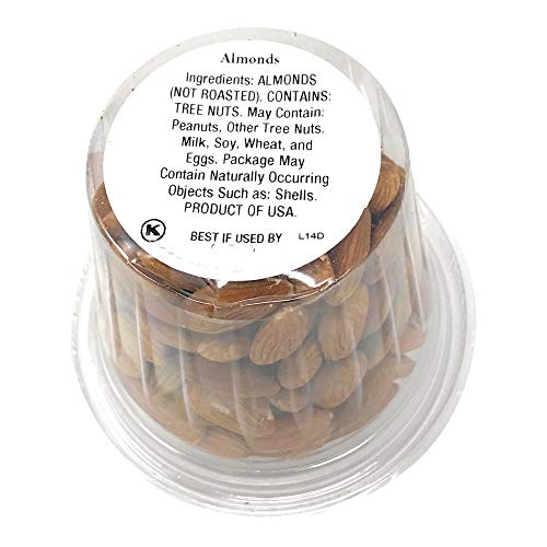 Aurora Products Raw Almonds Car Cup, 6.5 OZ