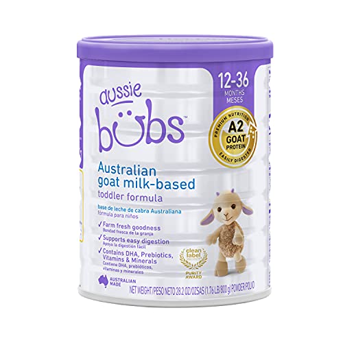 Aussie Bubs Australian Goat Milk-Based Toddler Formula, For Kids