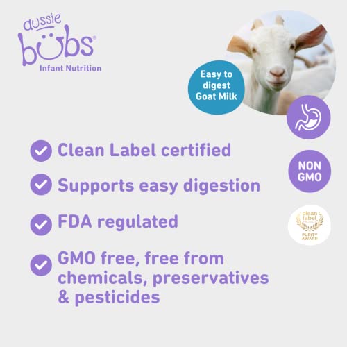 Bubs Goat Milk Follow On Formula Stage 2, Babies 6-12 Months, Ma