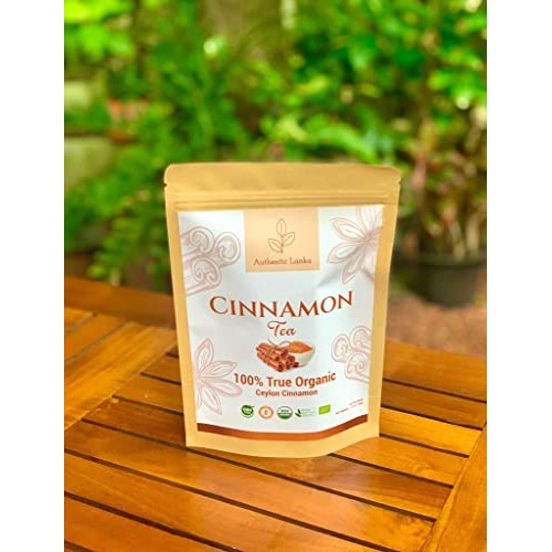 Authentic Lanka Ceylon Cinnamon Tea, Herbal Spice Tea, Organic C...