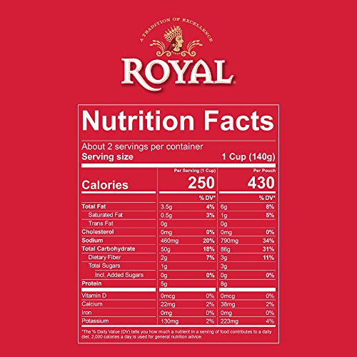 Authentic Royal Ready To Heat Rice, Cilantro Lime, 4 Count