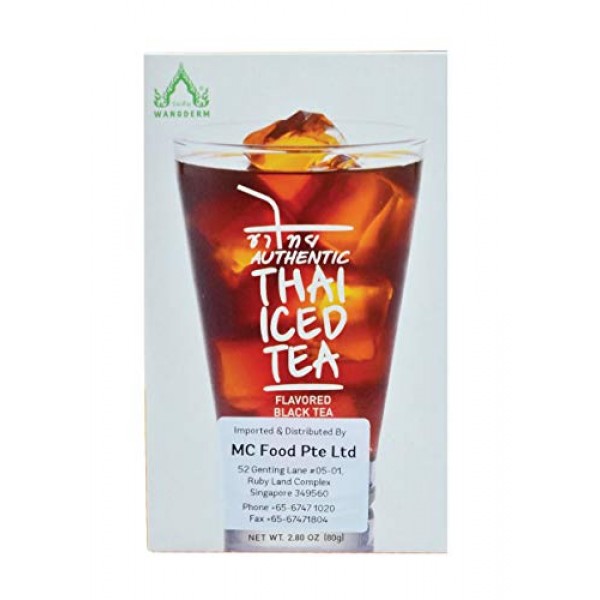 Authentic Thai Iced Tea Flavored Black Tea,20 Tea Bags