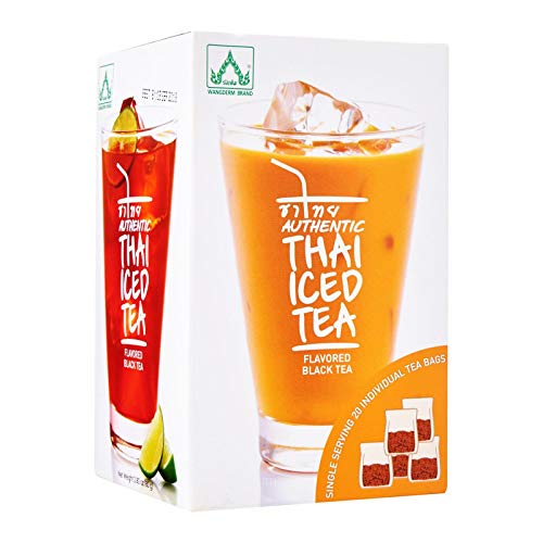 Authentic Thai Iced Tea Flavored Black Tea,20 Tea Bags