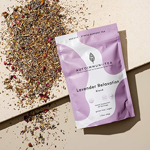 Aip Diet Herbal Tea - Anxiety &Amp; Stress Relief Blend For Autoimmu