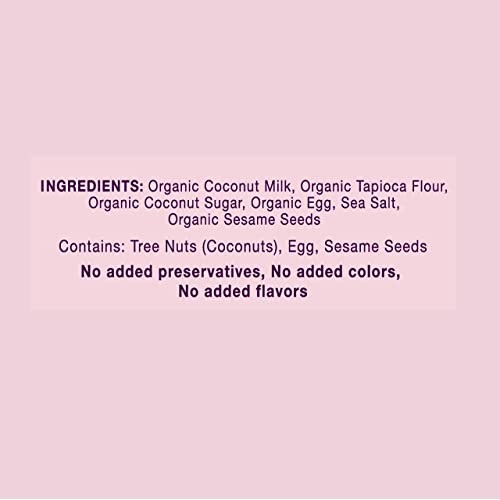 Ava Organics - Coconut Crispy Rollers, Healthy Snack Rolls for A...