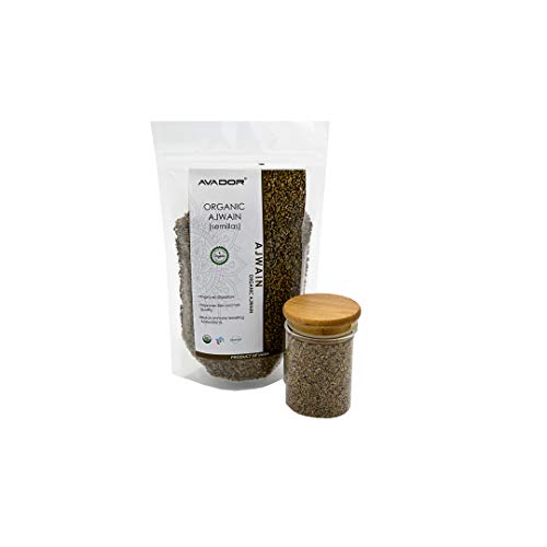 Avador Usda Certified Organic All Natural Ajwain Seeds 200 Grams