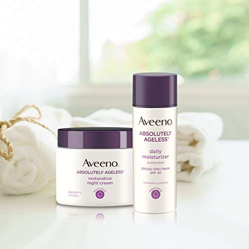 Aveeno Absolutely Ageless Restorative Night Cream Facial Moistur