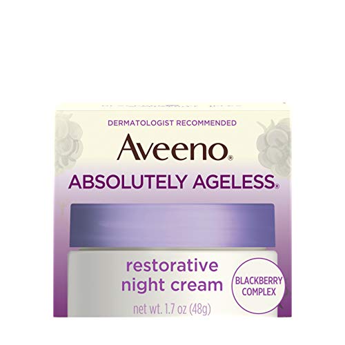 Aveeno Absolutely Ageless Restorative Night Cream Facial Moistur