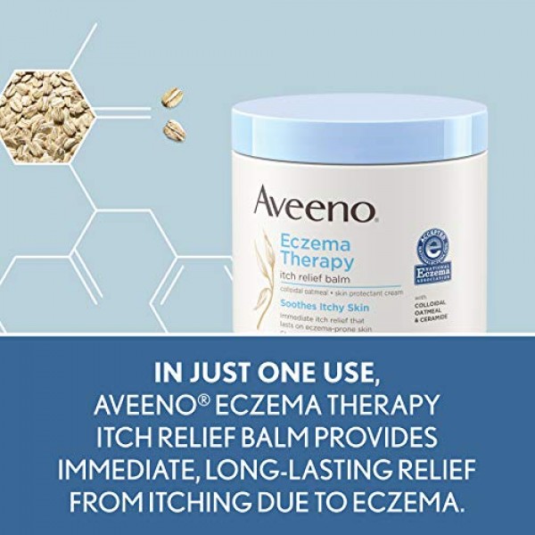 Aveeno Eczema Therapy Itch Relief Balm with Colloidal Oatmeal & ...