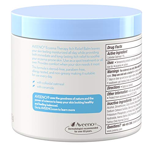 Aveeno Eczema Therapy Itch Relief Balm With Colloidal Oatmeal &Amp;