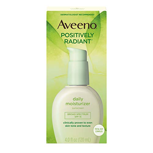 Aveeno Positively Radiant Daily Face Moisturizer With Broad Spec