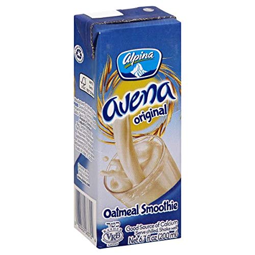 Alpina Oat Avena Oatmeal Smoothie 6.7 Fl Oz Pack Of 5. Kosher