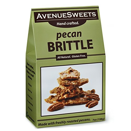 AvenueSweets - Handcrafted Old Fashioned Nut Brittle - 7 oz Box ...