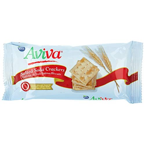 Aviva Soda Cracker 10 Individual Fresh Packs Box Saltine Soda
