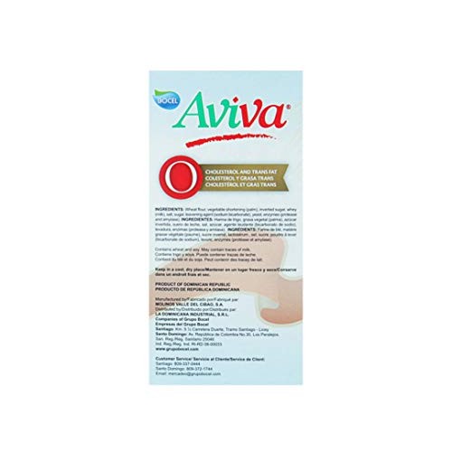 Aviva Soda Cracker 10 Individual Fresh Packs Box Saltine Soda