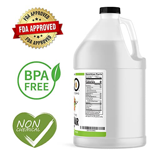AVO 1 Gallon 128 oz Pure Natural Distilled White Vinegar - 5% ...