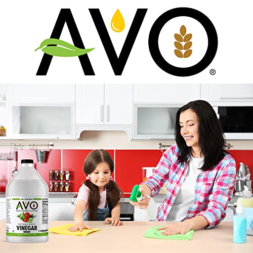 AVO 1 Gallon 128 oz Pure Natural Distilled White Vinegar - 5% ...