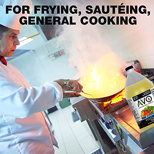 Avo Organic 100% Vegetable Oil Frying, Baking, Non-Stick Sautéin
